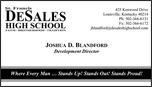 Business Card - DeSales High School